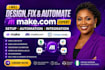 setup make com automation fix make com madecom integromat automation make com