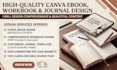 do canva ebook design, canva ebook, ebook design, canva workbook workbook design