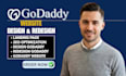 design or redesign godaddy website with godaddy website builder