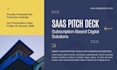 create a saas startup investor pitch deck presentation