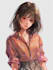 design highest quality anime character