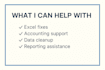fix accounting finance and excel issues