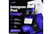create engaging instagram post designs for businesses