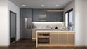 do your kitchen cafe bar restaurant interior design  rendering by an architect