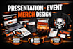 design modern presentation event merch gr that elevate your brand