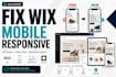 fix wix mobile responsive issues wix studio mobile layout wix automation wix cms
