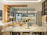 design modern interior with realistic 3d rendering service
