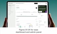 design mobile app web app figma UI UX for saas dashboard and admin panel