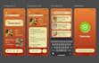 create clean and modern app UI designs
