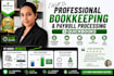 professional bookkeeping and payroll processing in quickbooks