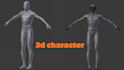 3d character modelling animation for unreal engine 3d cartoon 3d game character