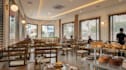 visualize 3d commercial environment, bakery interior design, retail store render