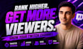 promote your twitch stream with organic audience reach