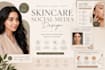 design skincare social media posts