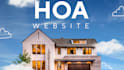 design hoa website, community association website, property management website