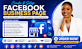 create and setup facebook business page