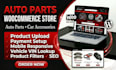 build auto part woocommerce website, auto website, car accessories website