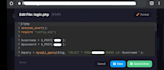fix bugs in your PHP, HTML, mysql code