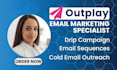 setup outplay cold email outreach outplay automated drip campaign
