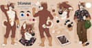 draw furry ref sheet reference sheet anthro ref sheet fursona character oc