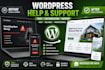 provide wordpress help or support, fixes and customization