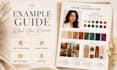 create a personal color analysis guide from your photo