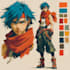 design a anime character