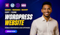 build divi wordpress website, landing page for law firm, lawyer and attorney