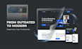 redesign your old website into a modern, professional site