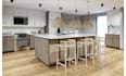 design realistic kitchen interior with 3d render in 2020 design