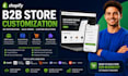 shopify b2b store customization api integration bulk order shopify developer