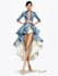 draw a wedding fashion illustration