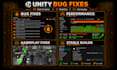 fix bugs, optimize and improve your unity game