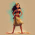 portrait into a disney style cartoon