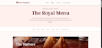 build a stunning restaurant website in react