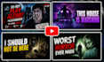 create horror or any type of thumbnail that boost your ctr