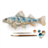 create fish, anything with watercolor style