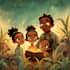 draw african american children book illustrations