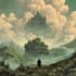 draw a fantasy book cover illustration