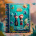 heartwarming childrens book cover illustration