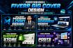 design high CTR fiverr gig covers