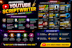be your professional youtube video scriptwriter