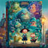 create cartoon book cover