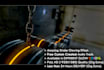create fully loaded 3d metallic logo glow animation intro