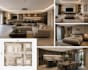 desing modern interior spaces in 2d and 3d