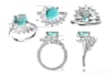 custom 925 silver jewelry with professional stone setting