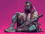 design anime character , cyberpunk character