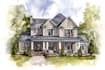 watercolor a house portrait