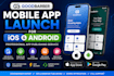launch goodbarber mobile app for ios and android stores