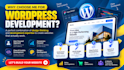 design redesign wordpress business website, build wordpress website development